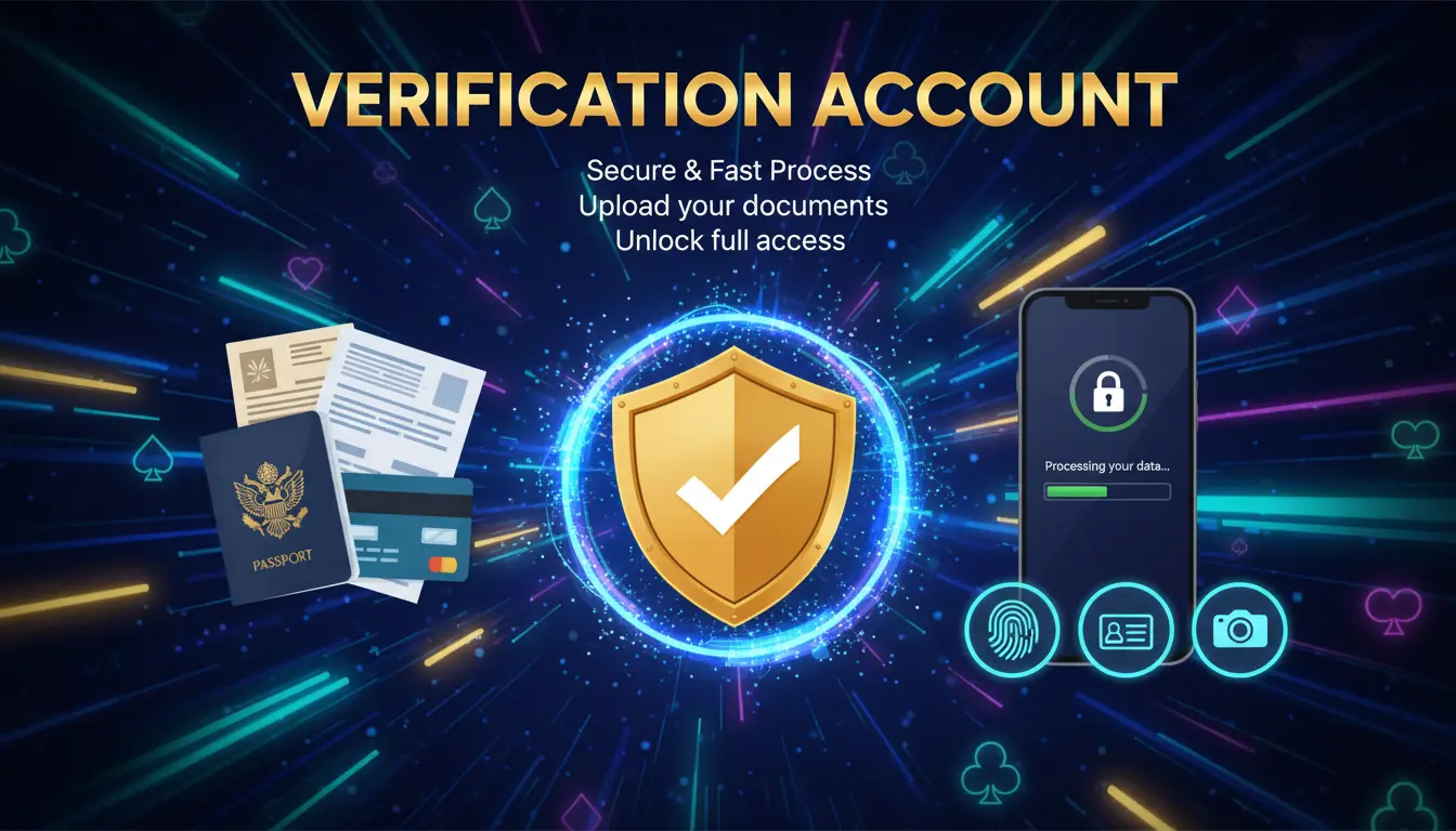 Verifiera konto hos Betsson casino